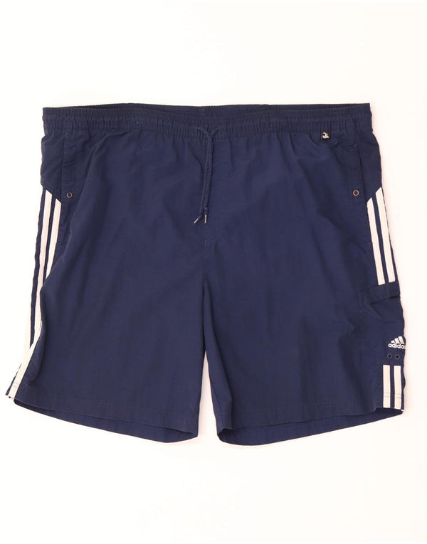 Pantaloncini da bagno da uomo Adidas 2XL nylon blu navy
