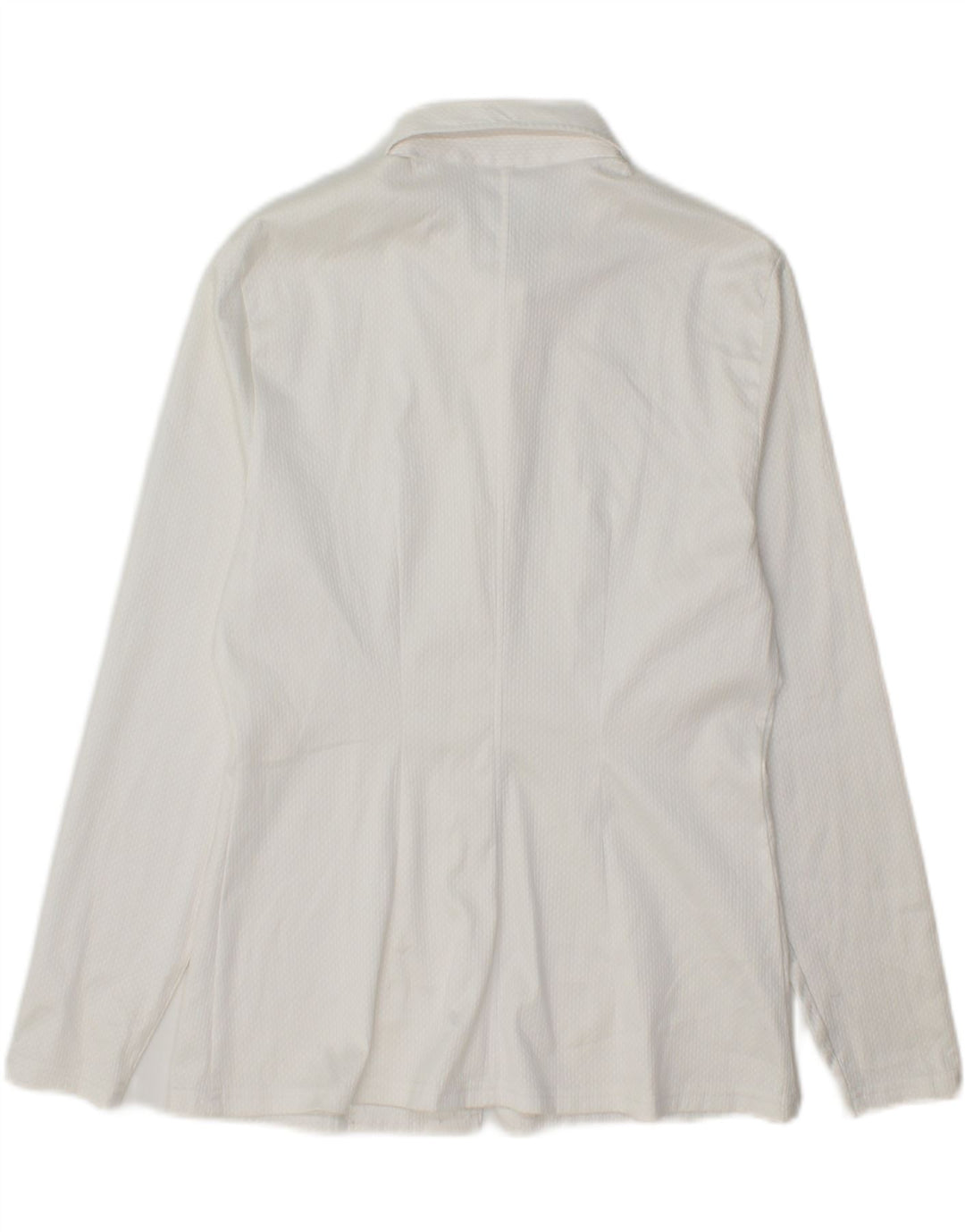 VINTAGE Womens Shirt Blouse UK 12 Medium White Vintage Vintage and Second-Hand Vintage from Messina Hembry 