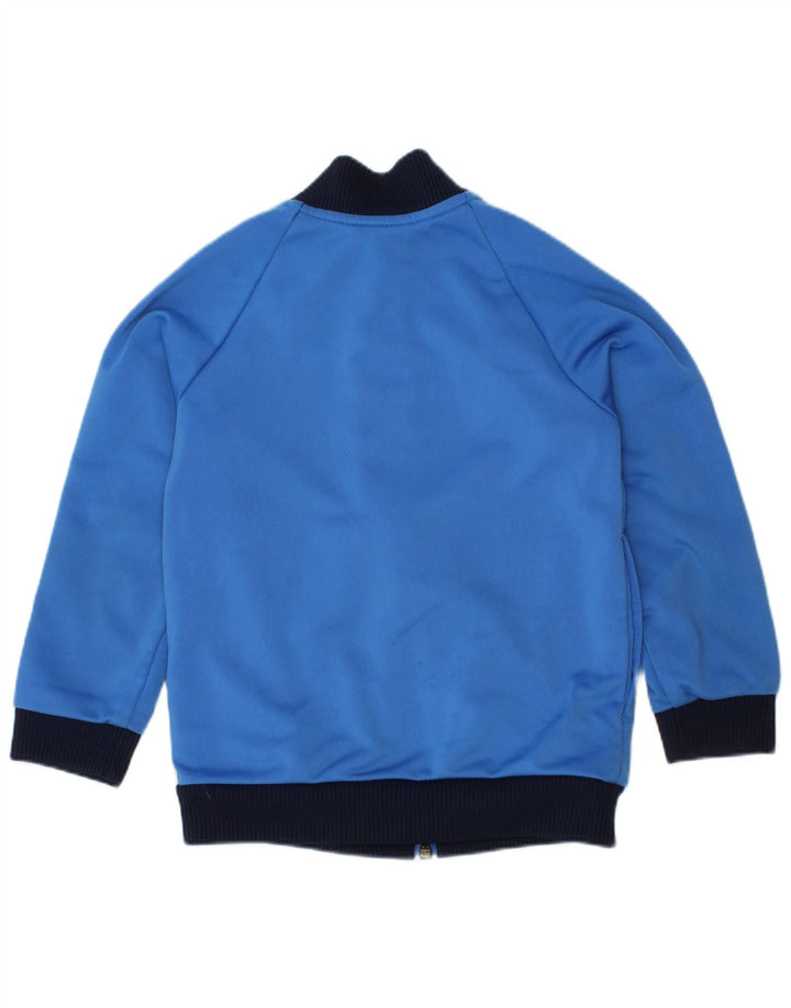 Giacca top della tuta da ragazzo ADIDAS 2-3 anni in poliestere blu