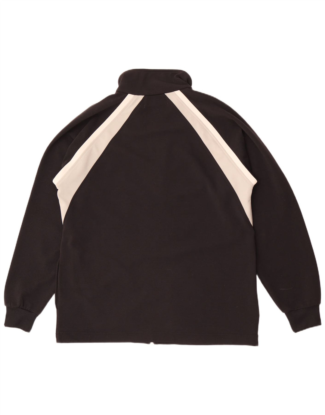 Giacca da tuta da uomo Kappa grande in poliestere color block nero
