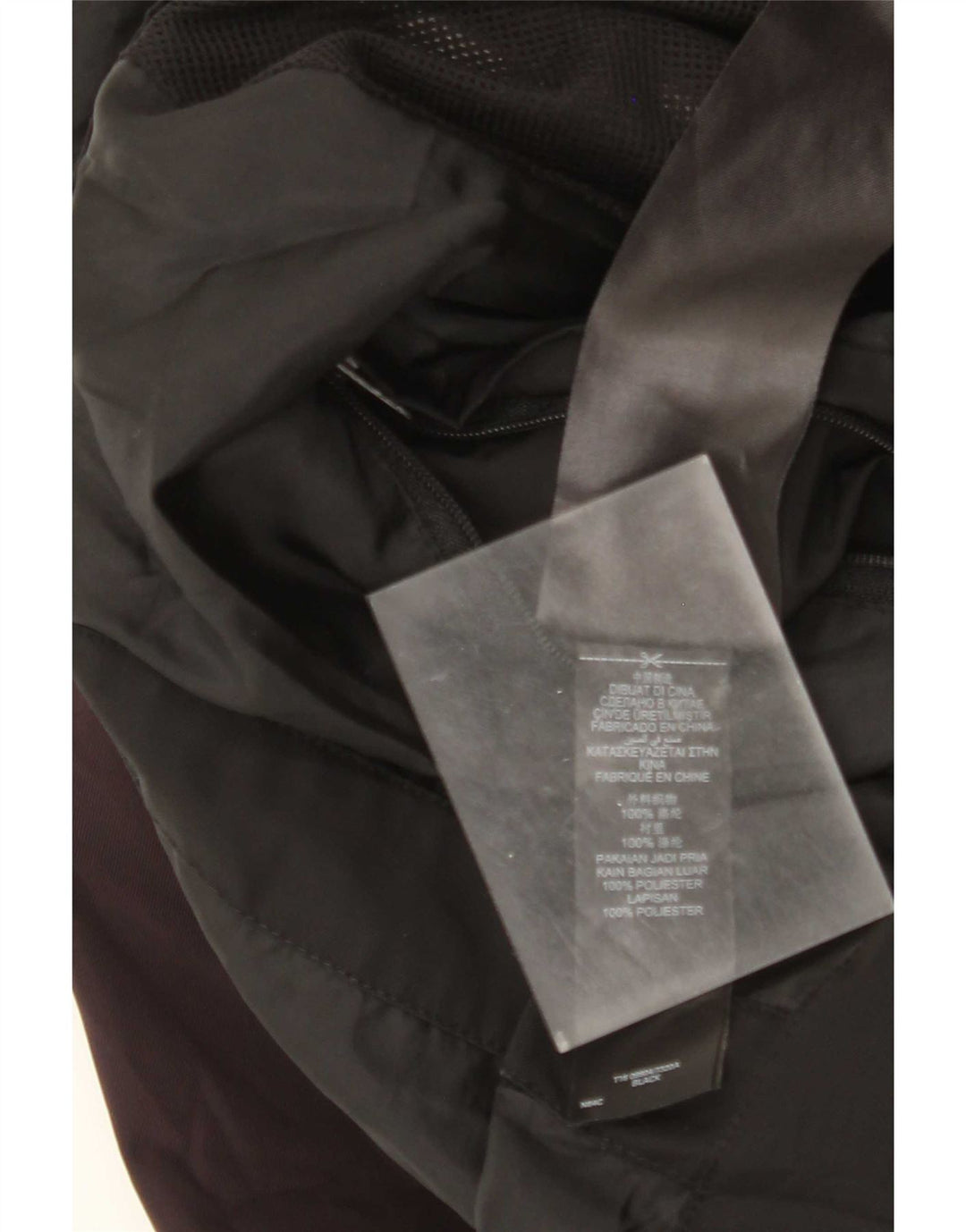 Giacca utility da uomo Marks & Spencer UK 38 poliestere nero medio