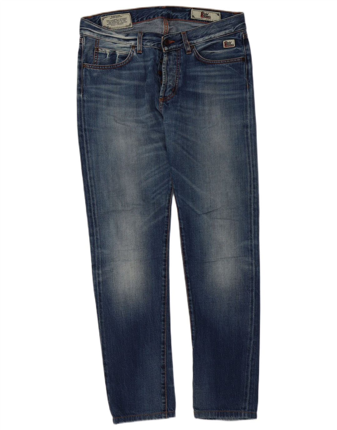Jeans slim da uomo Roy Rogers W33 L31 Blu