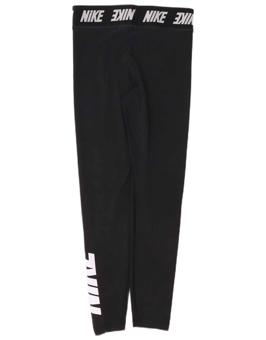 Leggings grafici da donna NIKE UK 14 cotone nero medio