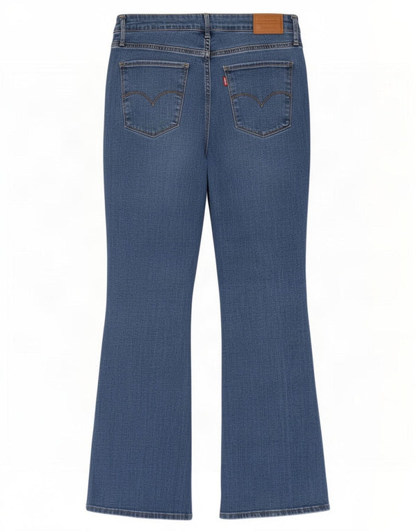 Jeans Levi's da donna 724 a vita alta bootcut W32 L30 Lyocell blu