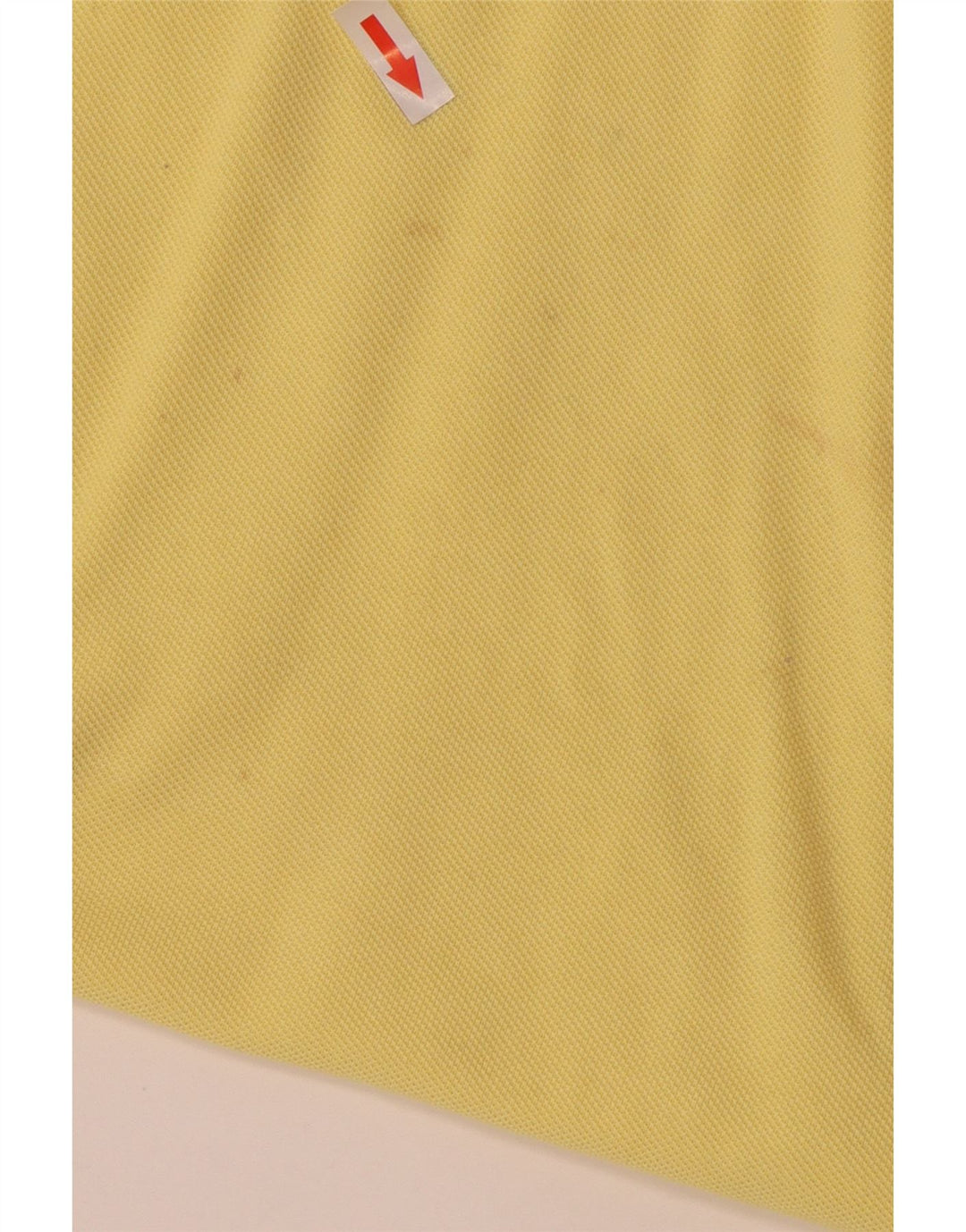 Polo da uomo Lacoste taglia 3 piccola in cotone giallo