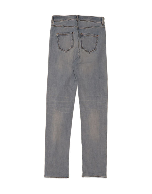 Jeans dritti Sophia da donna Marks & Spencer UK 10 piccoli W28 L31 blu
