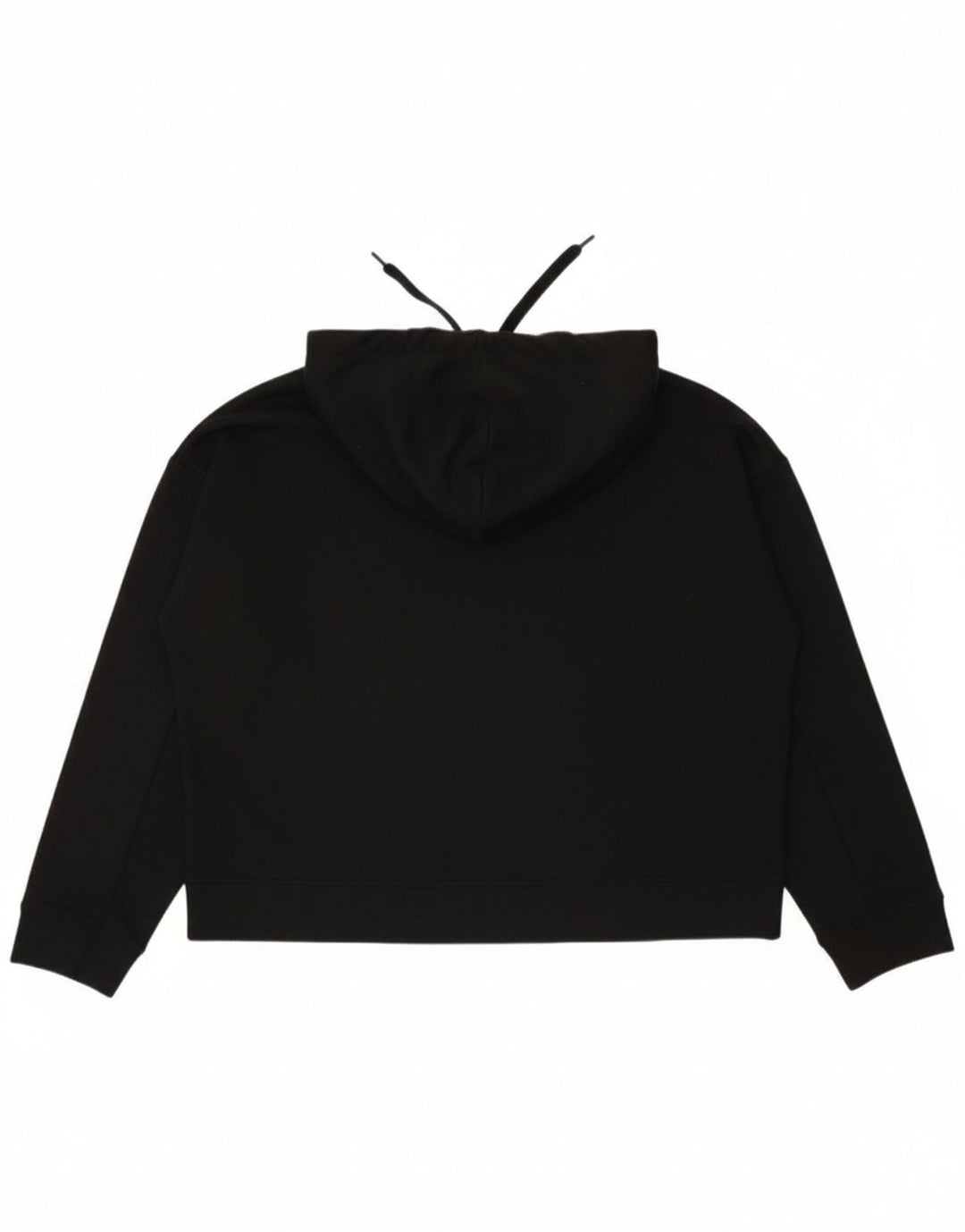 PUMA Womens Oversized Graphic Hoodie Jumper UK 14 Large Black