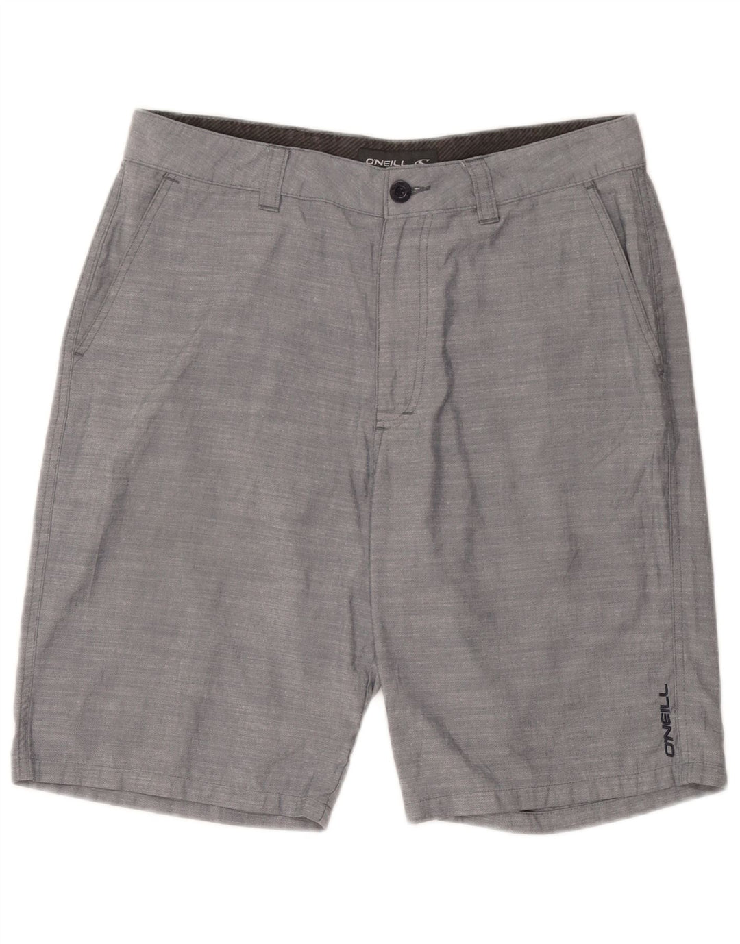 Pantaloncini chino da uomo O'Neill W33 poliestere chiazzato grigio medio