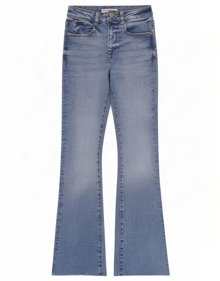 Jeans Bootcut da donna Zara EU 36 XS W26 L30 Blu