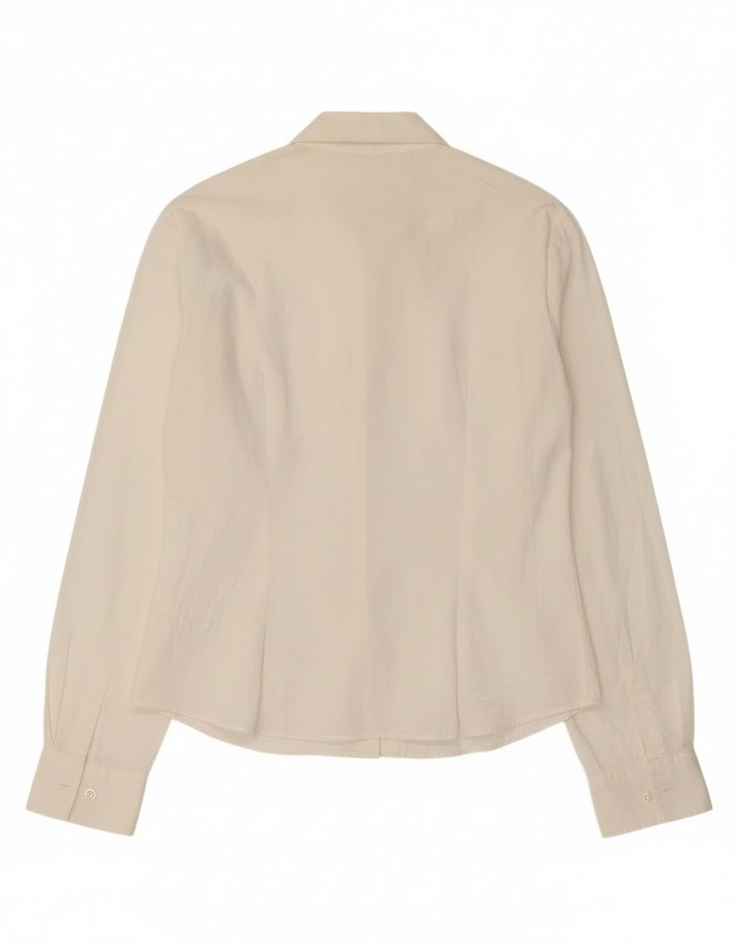 Camicia Benetton Donna UK 12 Medio Bianco