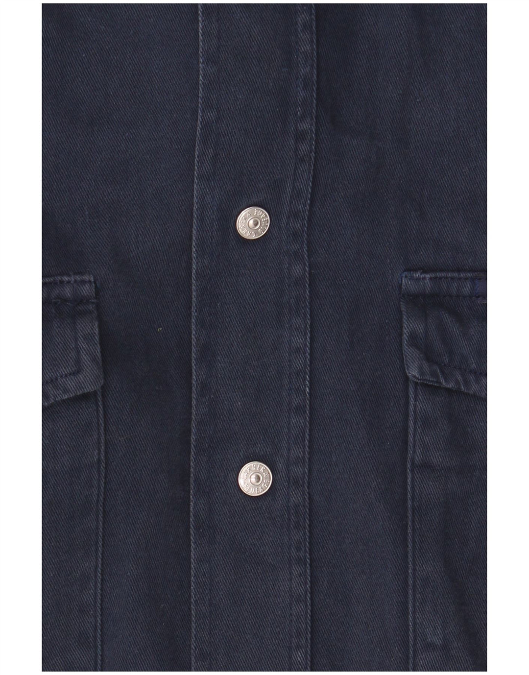Camicia da uomo Carrera taglia 39/40 cotone medio blu navy