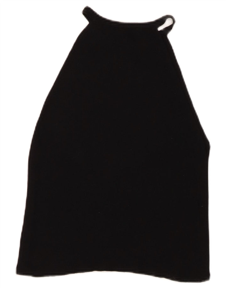 Top corto da donna Zara UK 12 medio nero