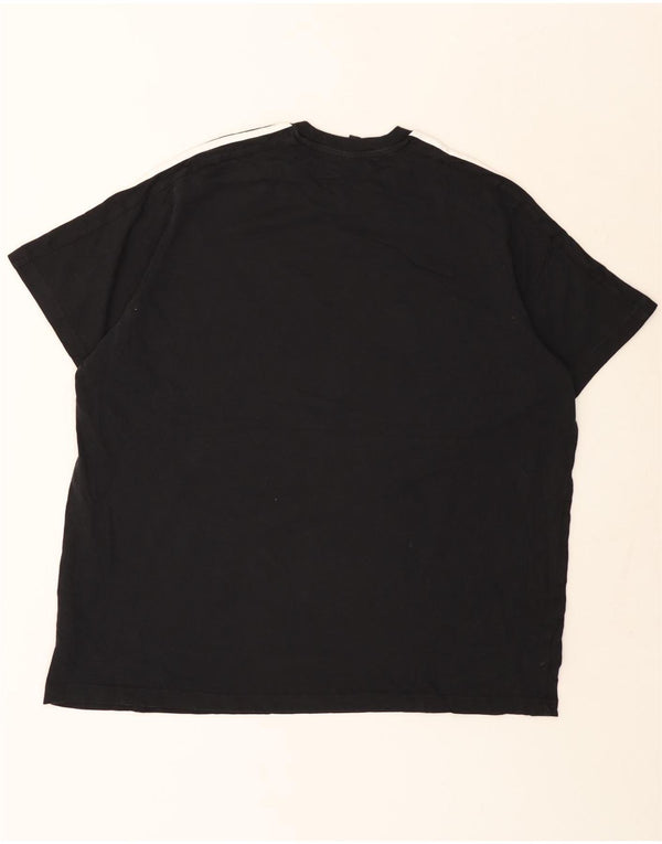 T-shirt da uomo Adidas Top 2XL cotone nero