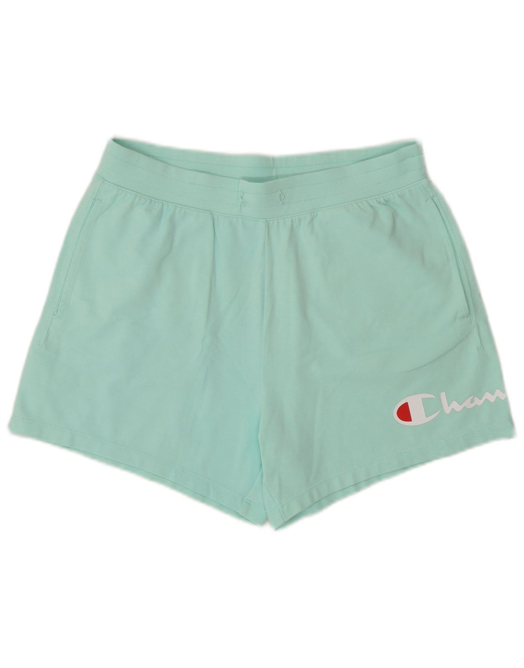 Pantaloncini sportivi grafici da donna Champion UK 10 piccoli turchese