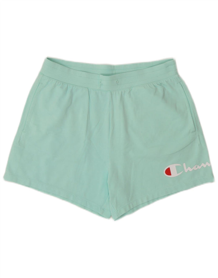 Pantaloncini sportivi grafici da donna Champion UK 10 piccoli turchese