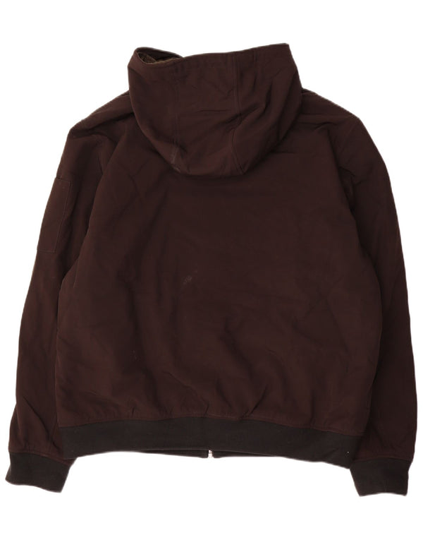 Dockers Bomber da uomo con cappuccio UK 42 XL Poliestere nero