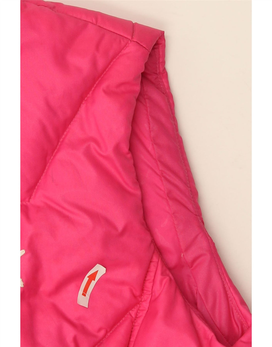 Gilet imbottito da donna Puma UK 10 piccolo nylon rosa