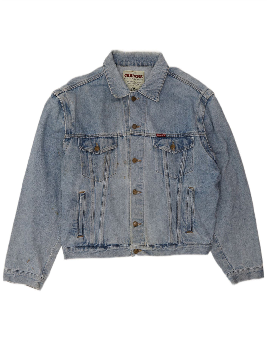 Giacca di jeans da uomo CARRERA UK 40 grande blu