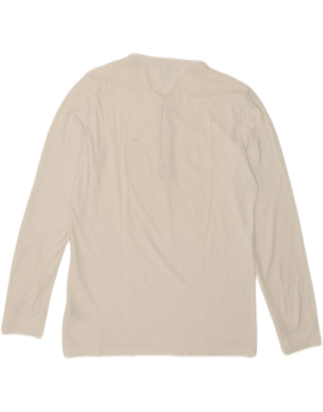 Tommy Hilfiger Uomo Top Manica Lunga XL Cotone Bianco
