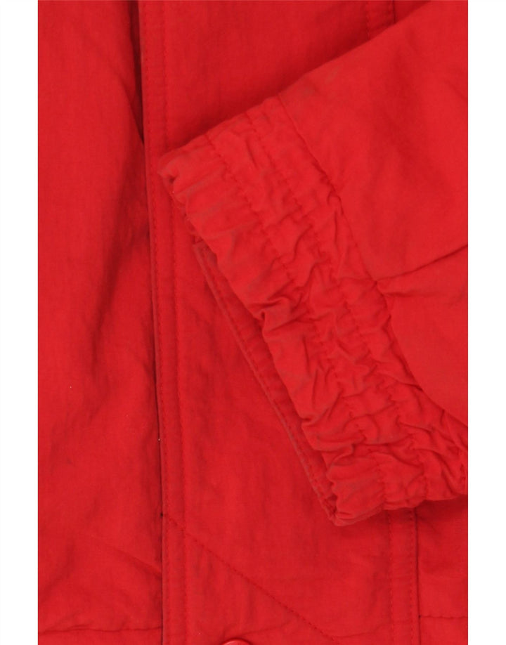 Giacca imbottita da uomo Eddie Bauer UK 42 XL cotone rosso