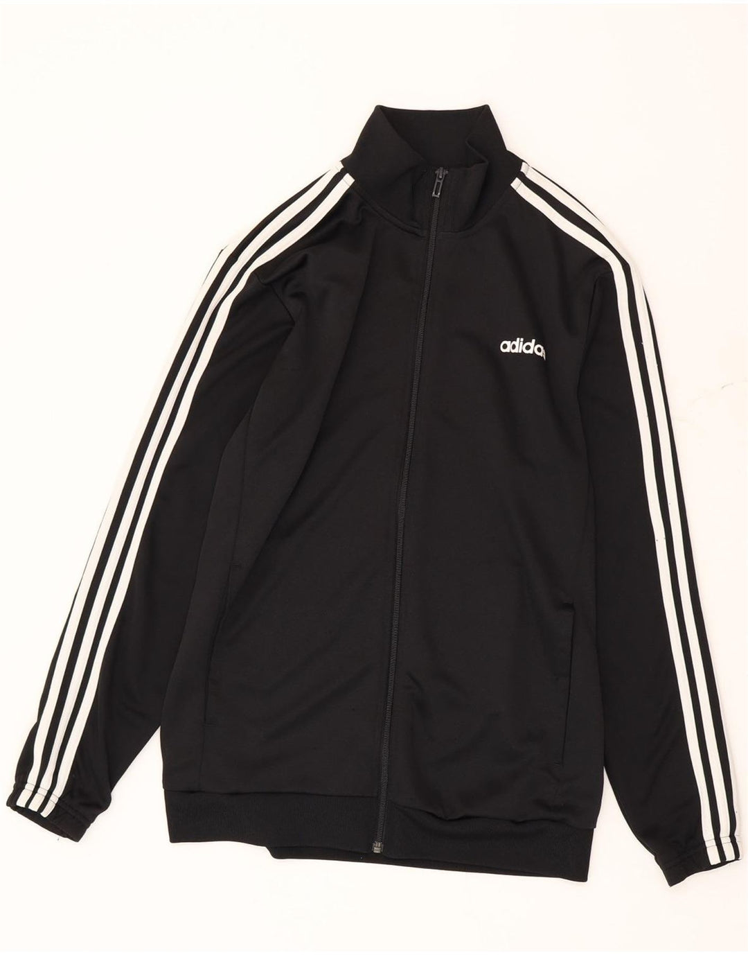 Giacca da tuta da uomo Adidas UK 42/44 grande poliestere nero