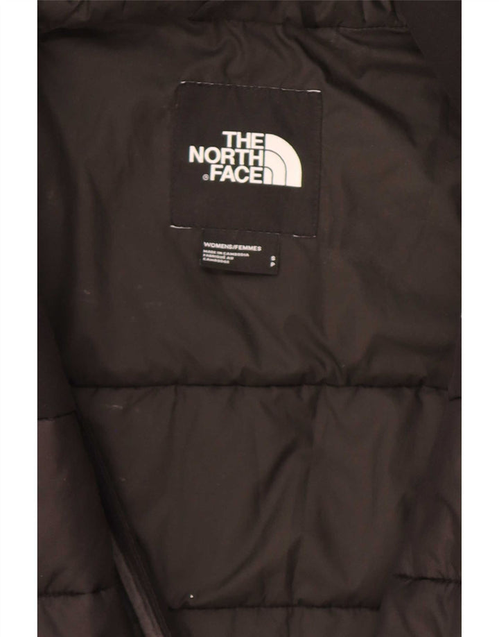 Giacca imbottita con cappuccio da donna The North Face UK 10 Small Poliestere nero