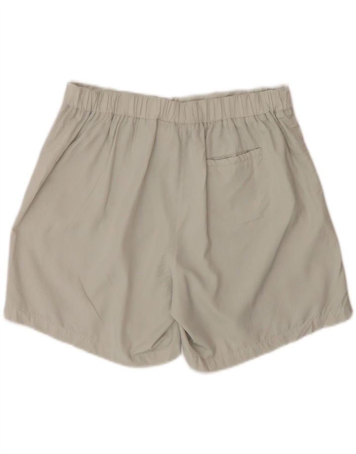 Pantaloncini sportivi Nike da donna UK 8/10 piccoli poliestere grigio