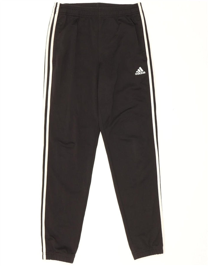 Pantaloni da tuta da uomo Adidas Joggers piccoli in poliestere nero
