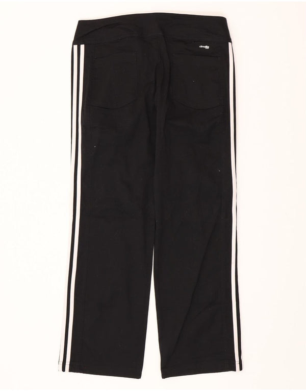 Pantaloni casual ADIDAS da donna Climalite UK 12 medi W32 L30 neri