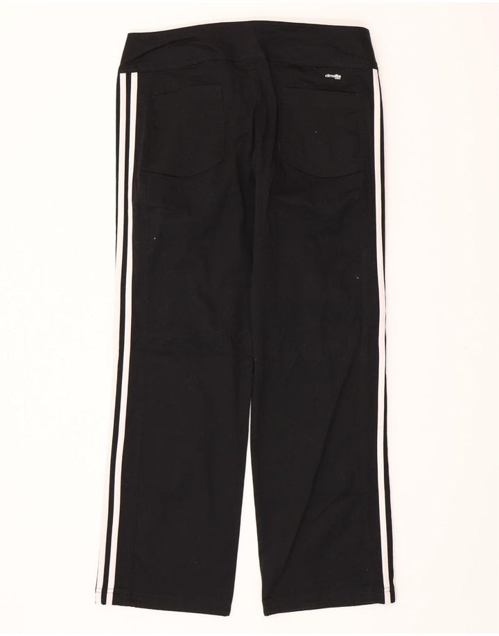 Pantaloni casual ADIDAS da donna Climalite UK 12 medi W32 L30 neri