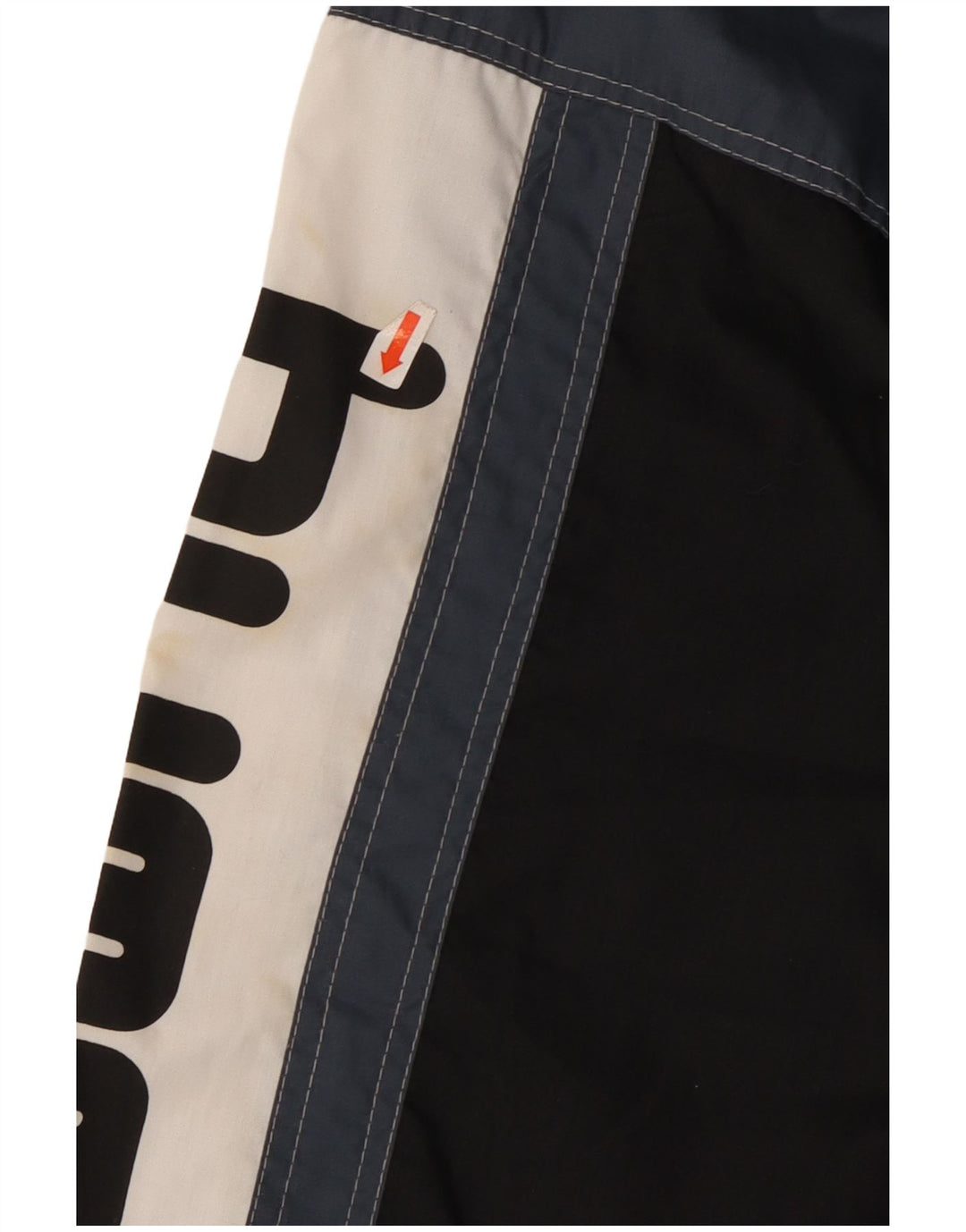 Giacca da tuta grafica da uomo Hummel XL poliestere color block nero