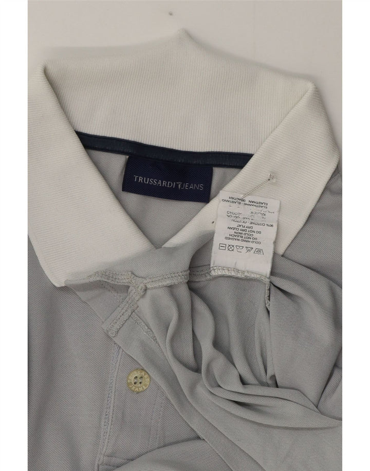 Polo Uomo Trussardi XL Cotone Grigio