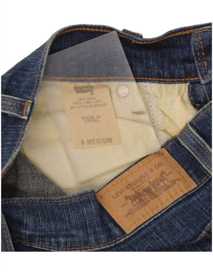 Levi's Donna 512 Jeans Bootcut perfettamente dimagranti US 8 Medio W28 L28 Blu