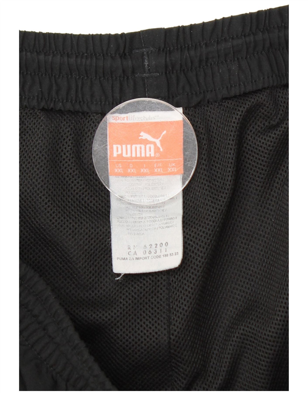 Pantaloni da tuta da uomo Puma 2XL Poliestere nero