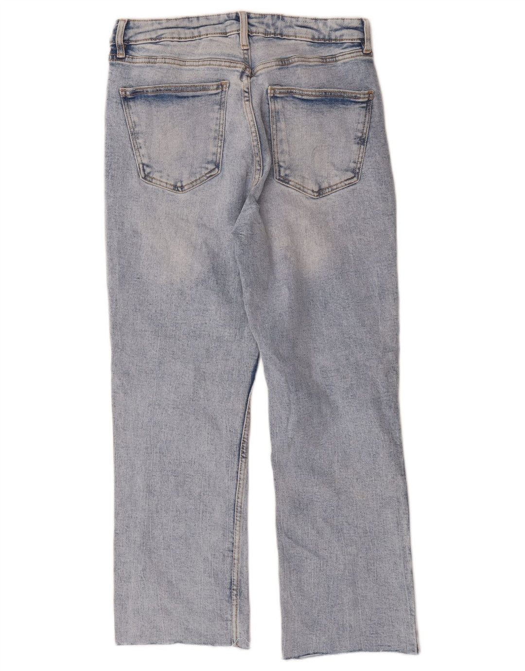 Jeans corti da donna Zara EU 38 piccoli W28 L24 cotone blu