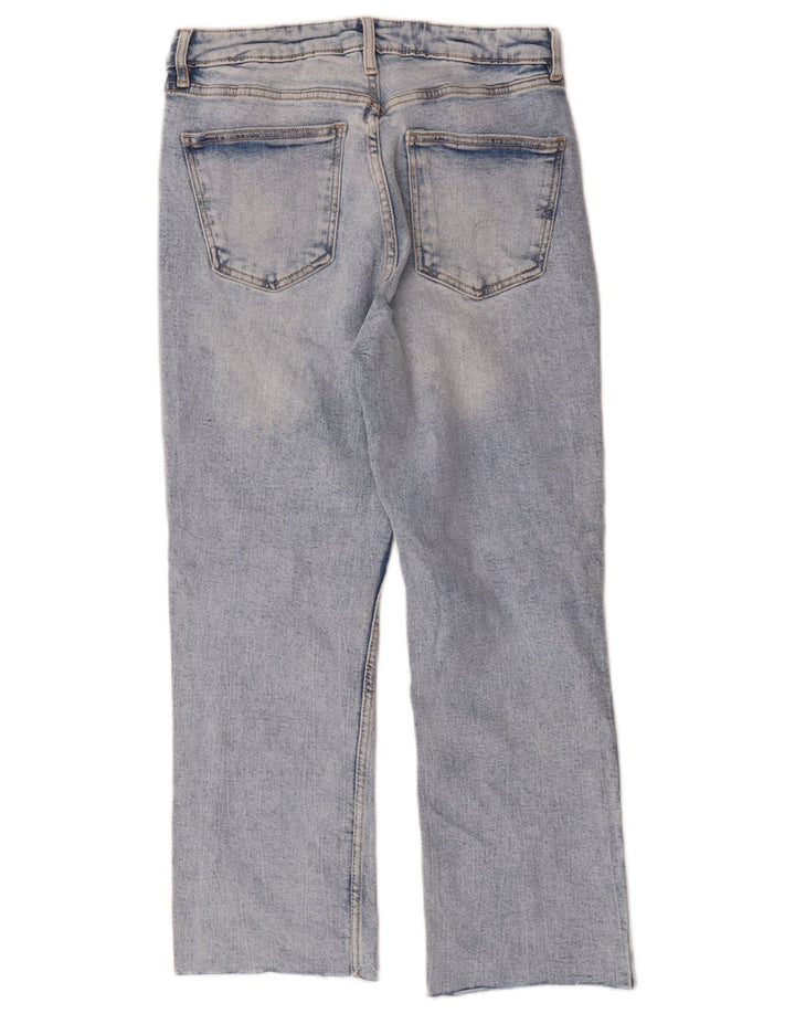Jeans corti da donna Zara EU 38 piccoli W28 L24 cotone blu