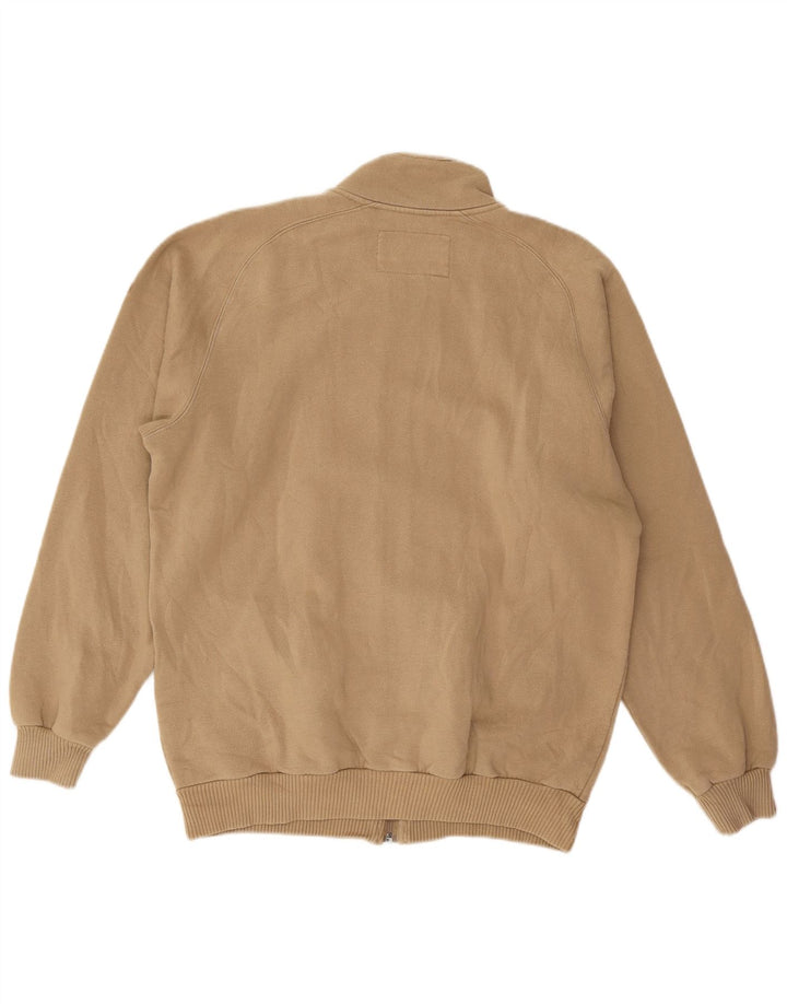 CHAMPION Giacca da tuta da uomo di grandi dimensioni in cotone beige
