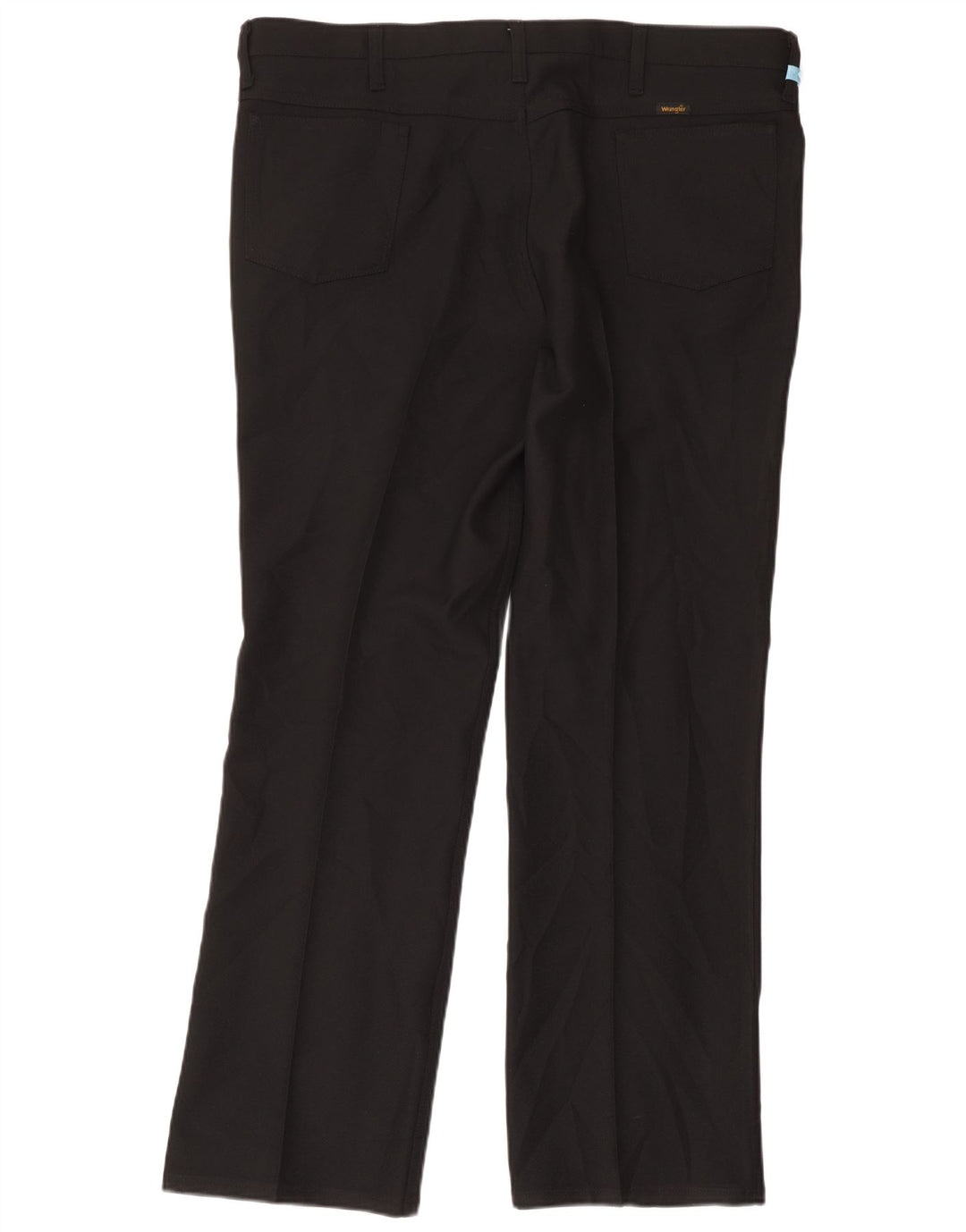 Pantaloni casual dritti da uomo Wrangler W42 L32 poliestere nero