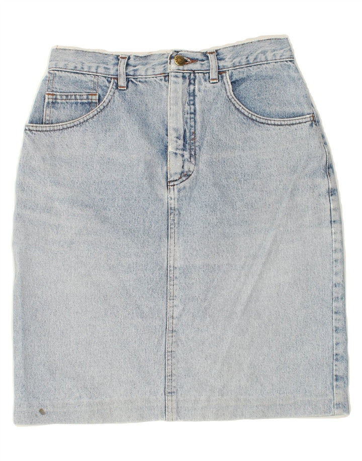 VINTAGE Womens Denim Skirt W26 Small Blue Vintage Vintage and Second-Hand Vintage from Messina Hembry 