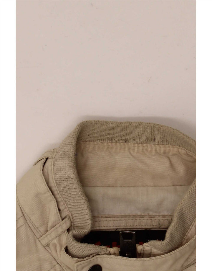 Giubbotto bomber militare da uomo Schott UK 38 Cotone beige medio