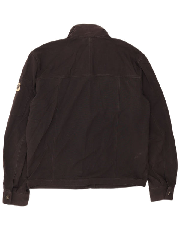 Giubbotto bomber da uomo Jack Wolfskin UK 40/42 Large Nero in poliammide