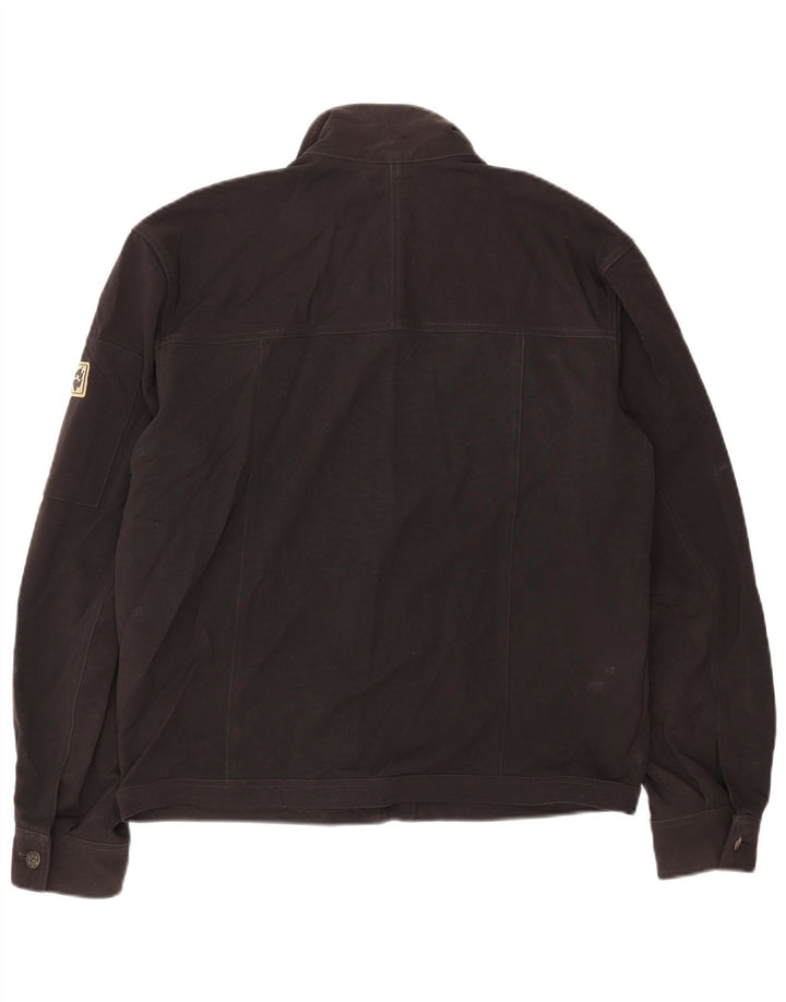 Giubbotto bomber da uomo Jack Wolfskin UK 40/42 Large Nero in poliammide