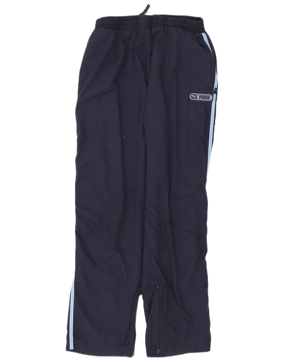 Pantaloni da tuta da uomo Puma Large in poliestere blu navy
