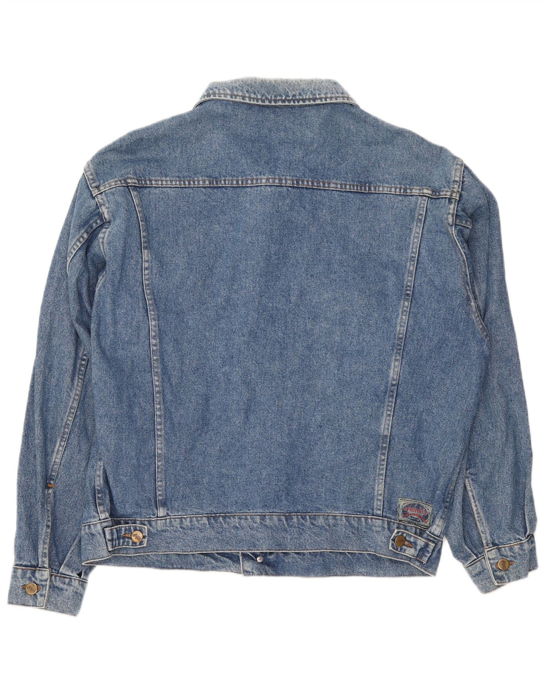 Giacca di jeans vintage da uomo UK 42 XL in cotone blu