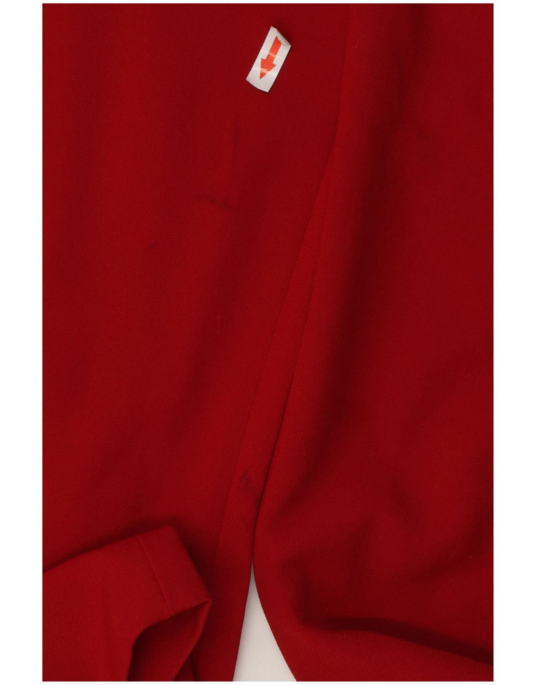 Pantaloni corti con pegging da donna Zara grandi W32 L25 poliestere rosso