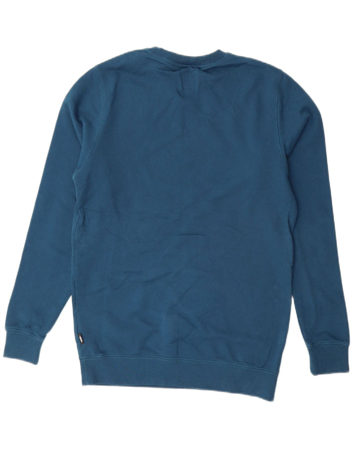 Felpa grafica da uomo VANS maglione piccolo cotone blu