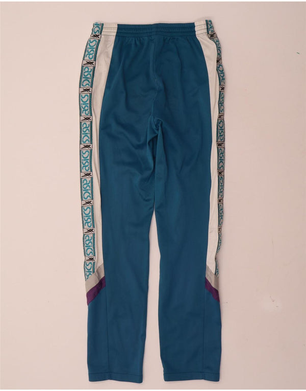 Pantaloni da tuta con grafica ASICS da uomo IT 46 Small Blue Colourblock