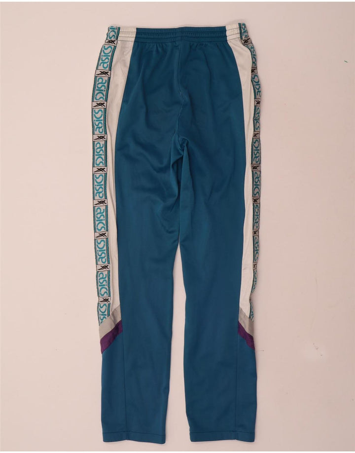 Pantaloni da tuta con grafica ASICS da uomo IT 46 Small Blue Colourblock