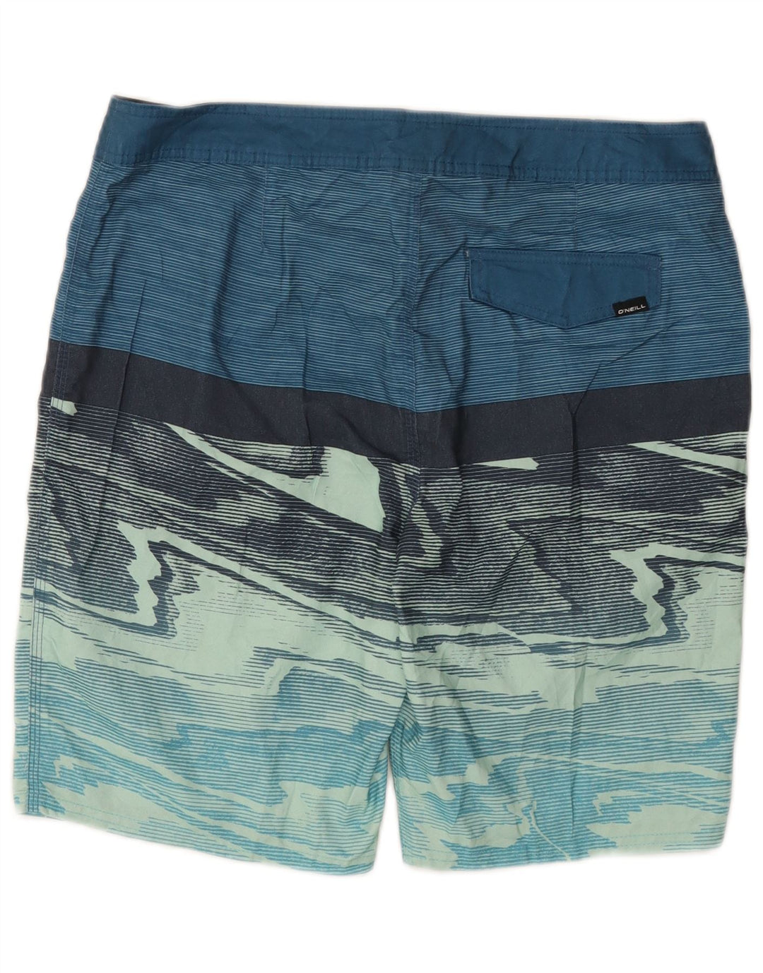 Pantaloncini da bagno da uomo O'Neill in poliestere color block blu medio