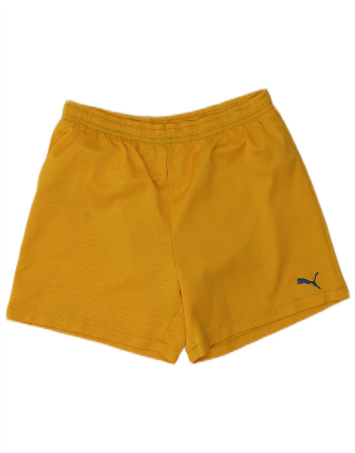 Pantaloncini sportivi Puma Uomo Giallo medio